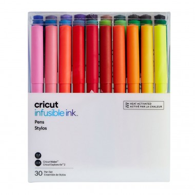 Set de plumas bolígrafos de punto fino 0.4 de tinta infusible Cricut