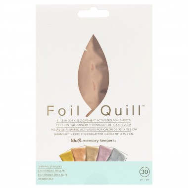 Paquete de Foil Colores Pastel Foil Quill para Acabados Metálicos
