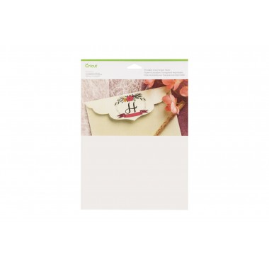 Papel Adhesivo Transprente Imprimible para etiquetas 5 hojas 8.5x11" Cricut