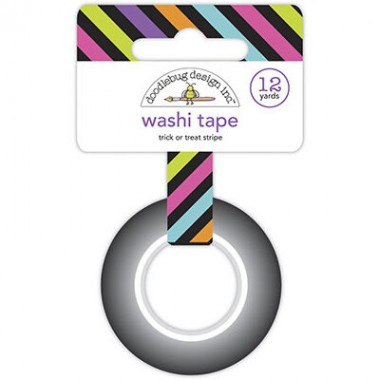 Cinta Decorativa Washi Tape Trick Or Treat Doodlebug | 6929