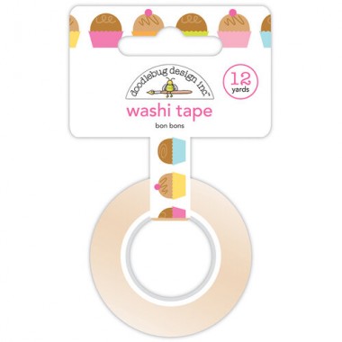 Cinta Decorativa Washi Tape Bon Bons Doodlebug | 6615