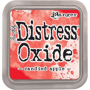 Almohadilla Tinta Distress Oxido Rojo 3x3 pulg