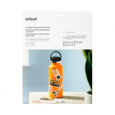 Papel Etiqueta Imprimible Waterproof Blanco Carta 6pz Cricut | 2010347