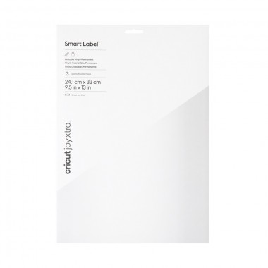 Vinil Escribible Smart Permanente Blanco Para Cricut Joy Xtra 3pz | 2010336