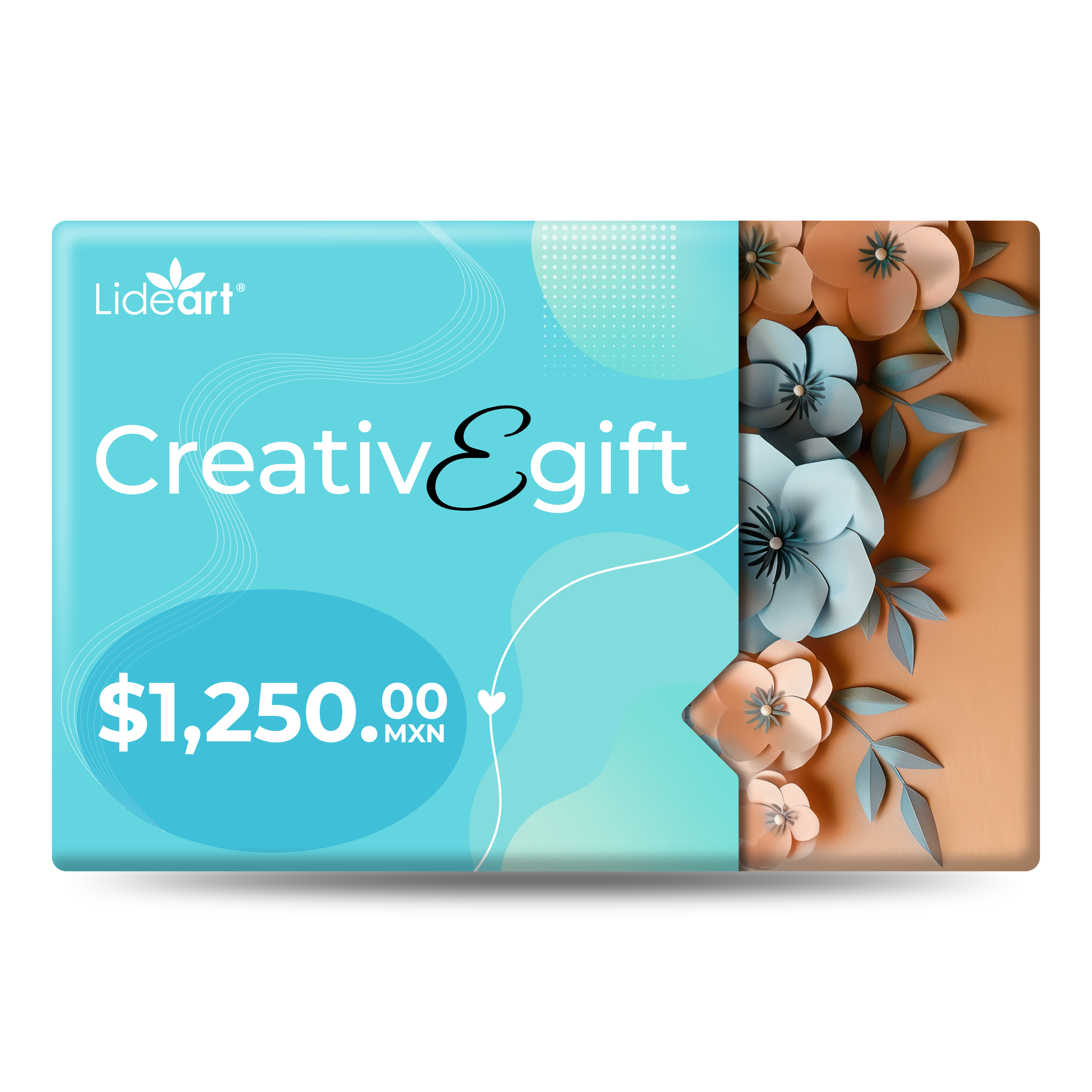 Tarjeta de Regalo Lideart CREATIV-E-GIFT