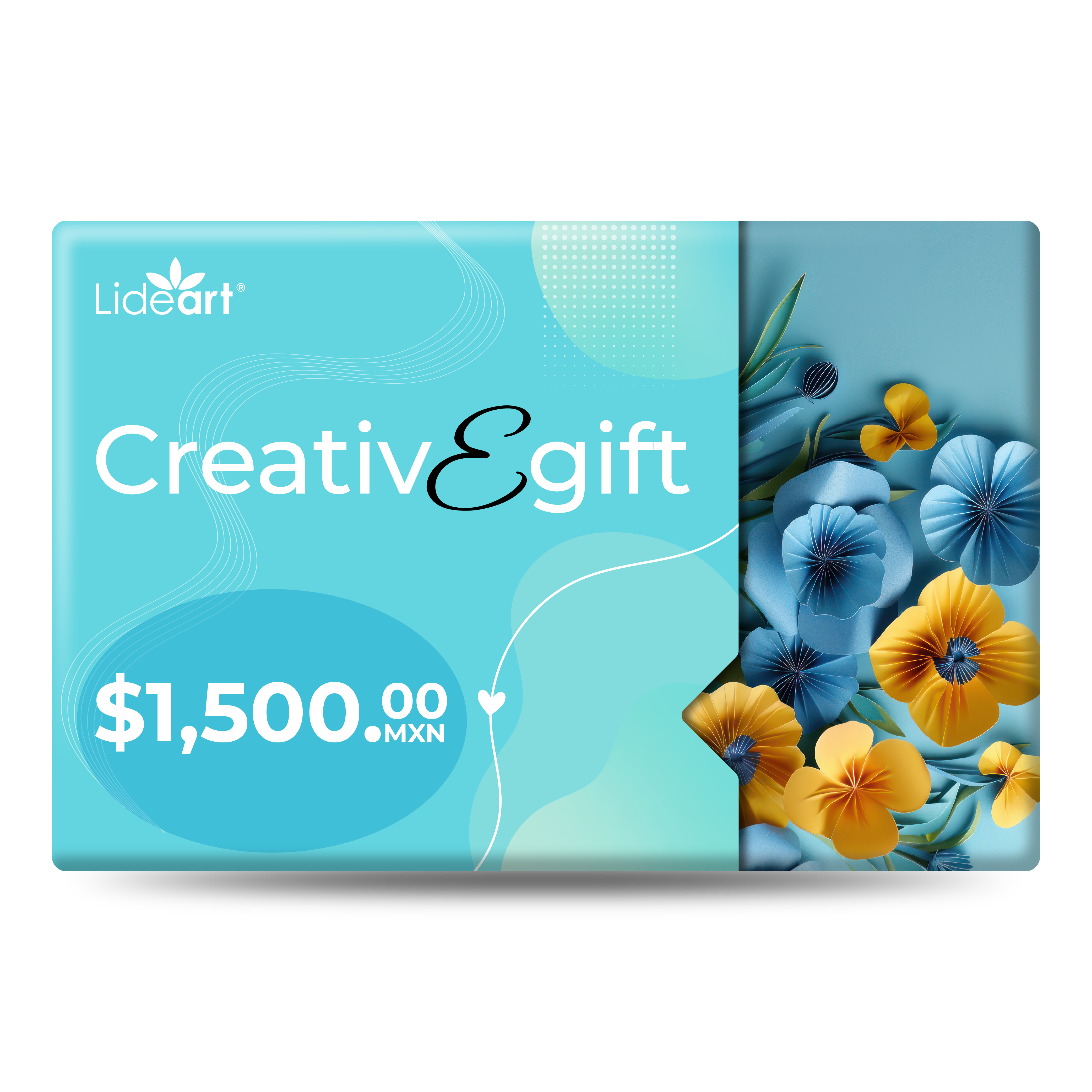 Tarjeta de Regalo Lideart CREATIV-E-GIFT