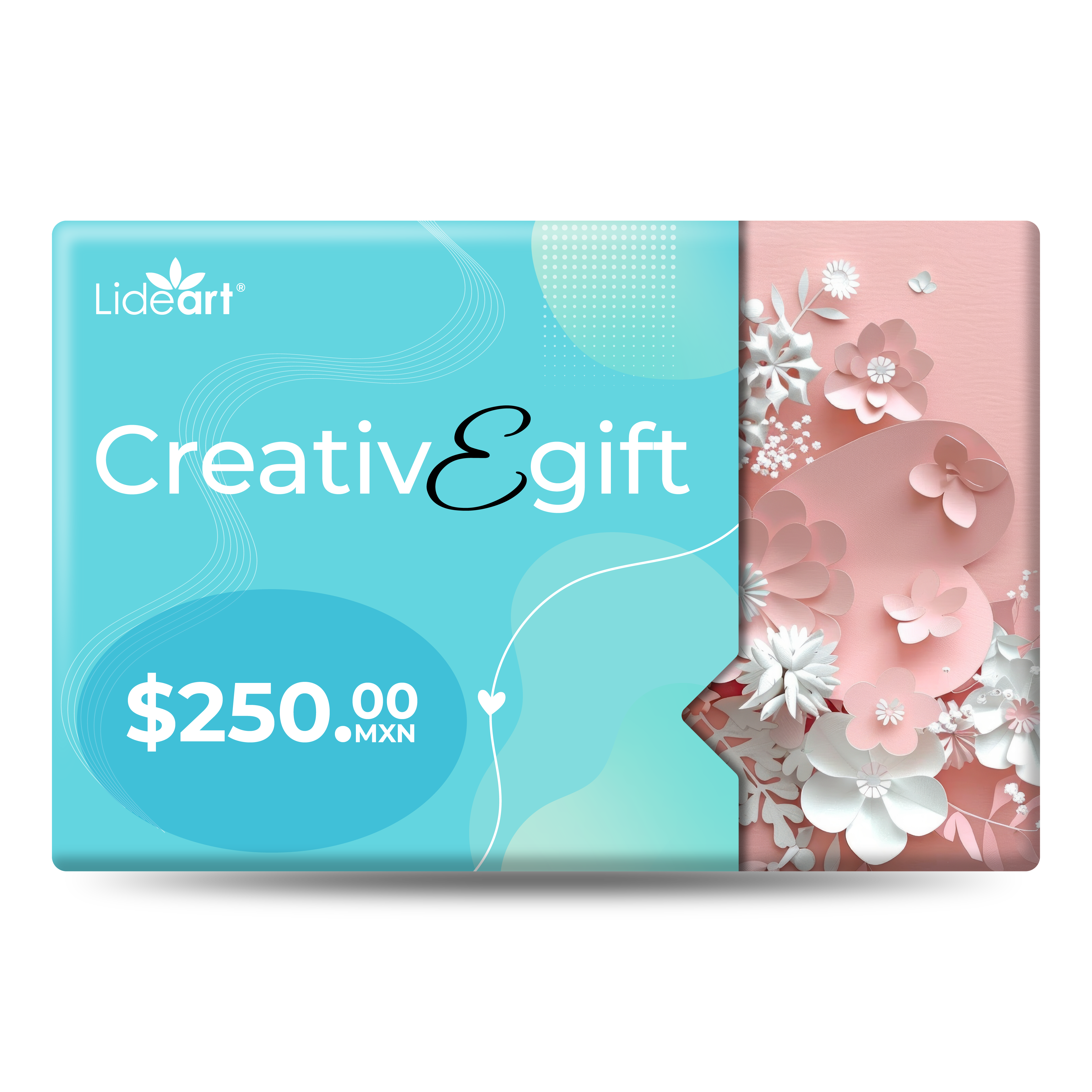 Tarjeta de Regalo Lideart CREATIV-E-GIFT
