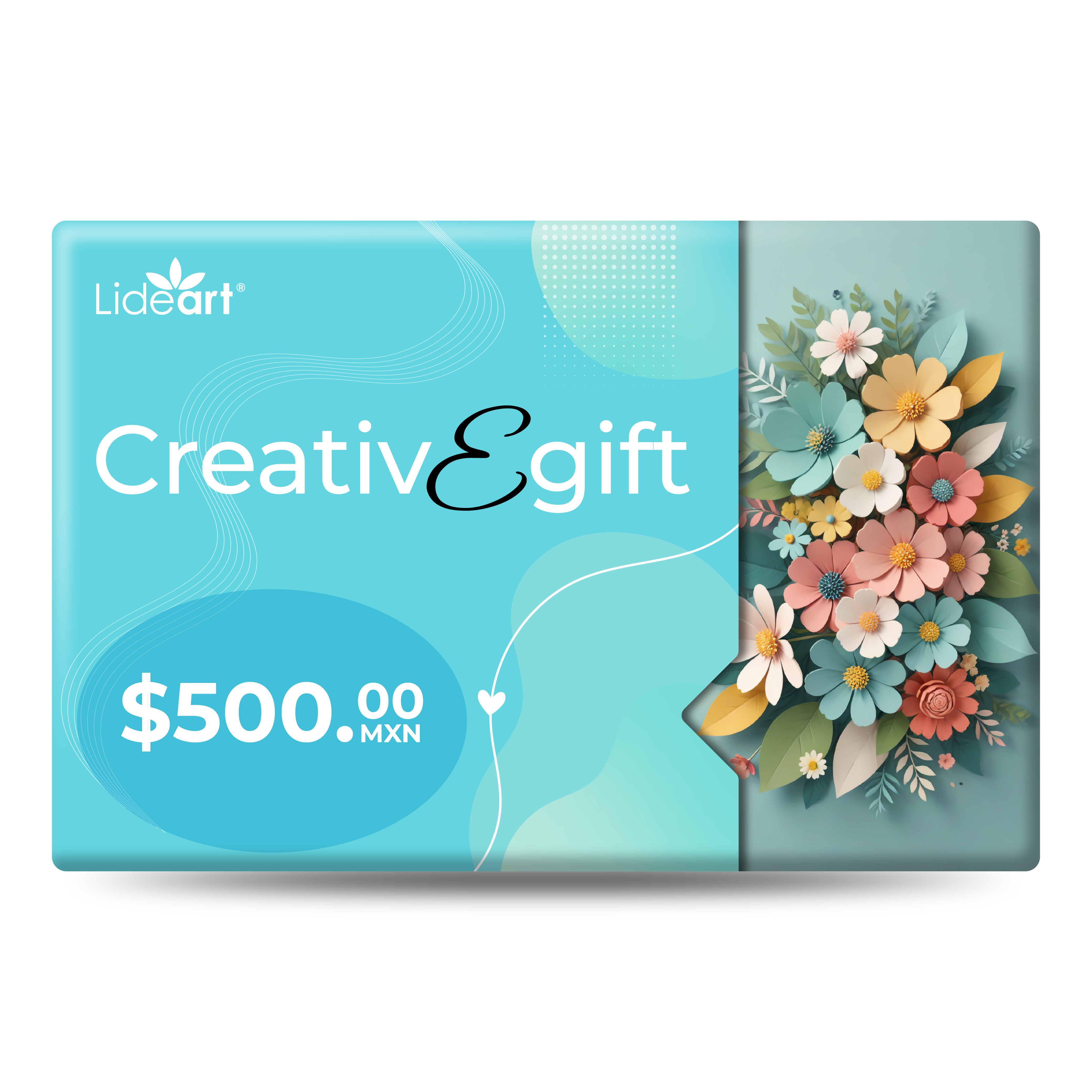 Tarjeta de Regalo Lideart CREATIV-E-GIFT