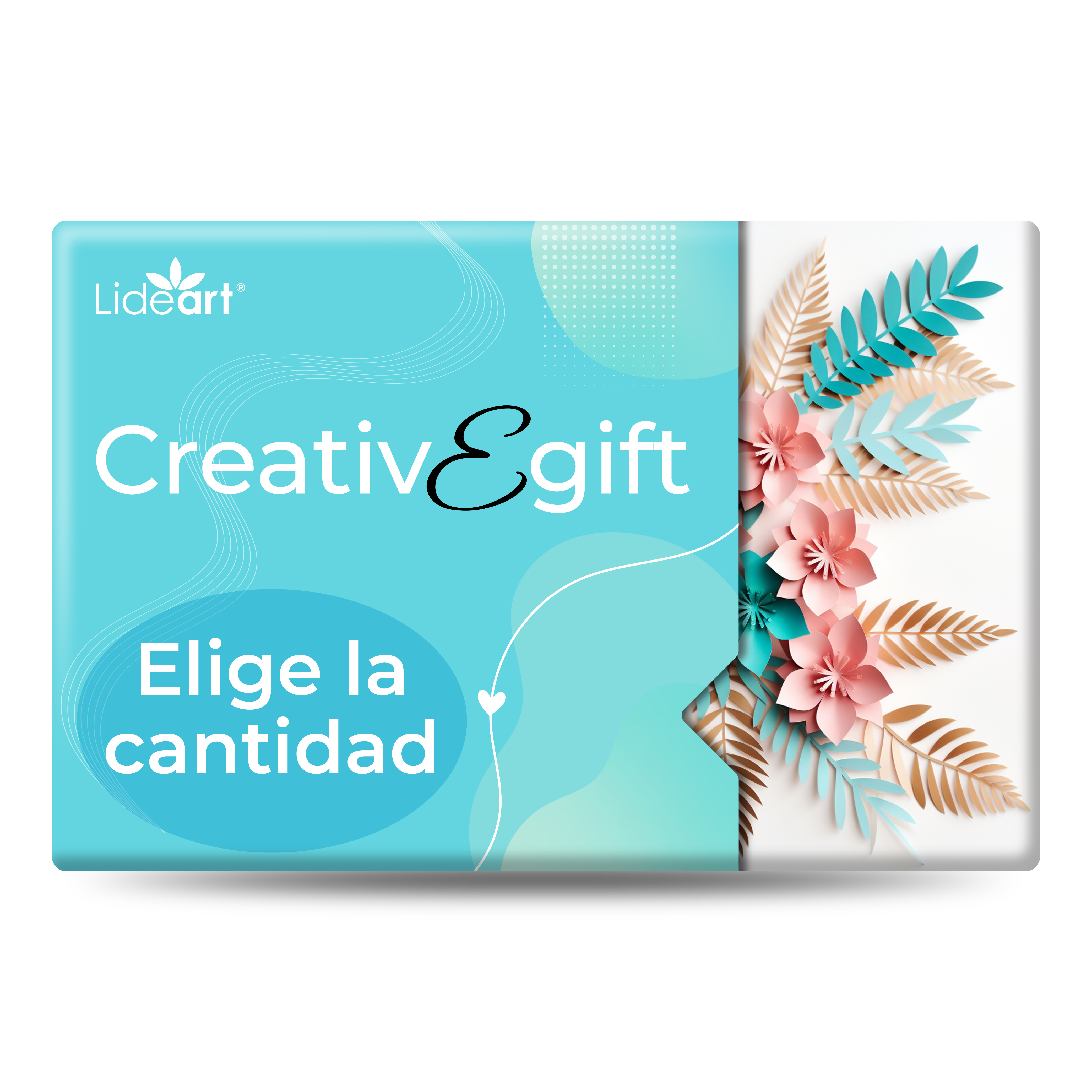 Tarjeta de Regalo Lideart CREATIV-E-GIFT
