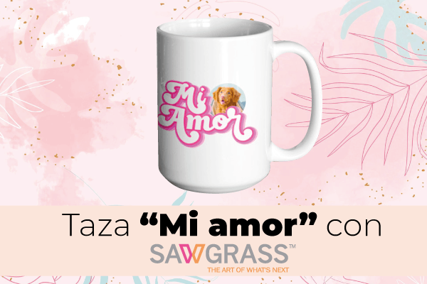 Taza “MI amor” con Sawgrass