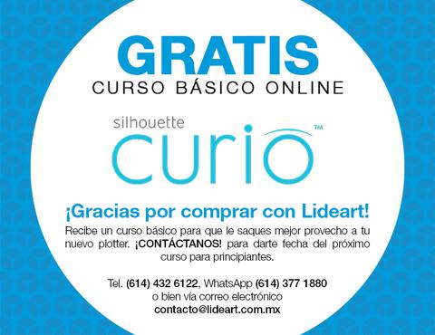 Curso basico gratis Silhouette Curio español